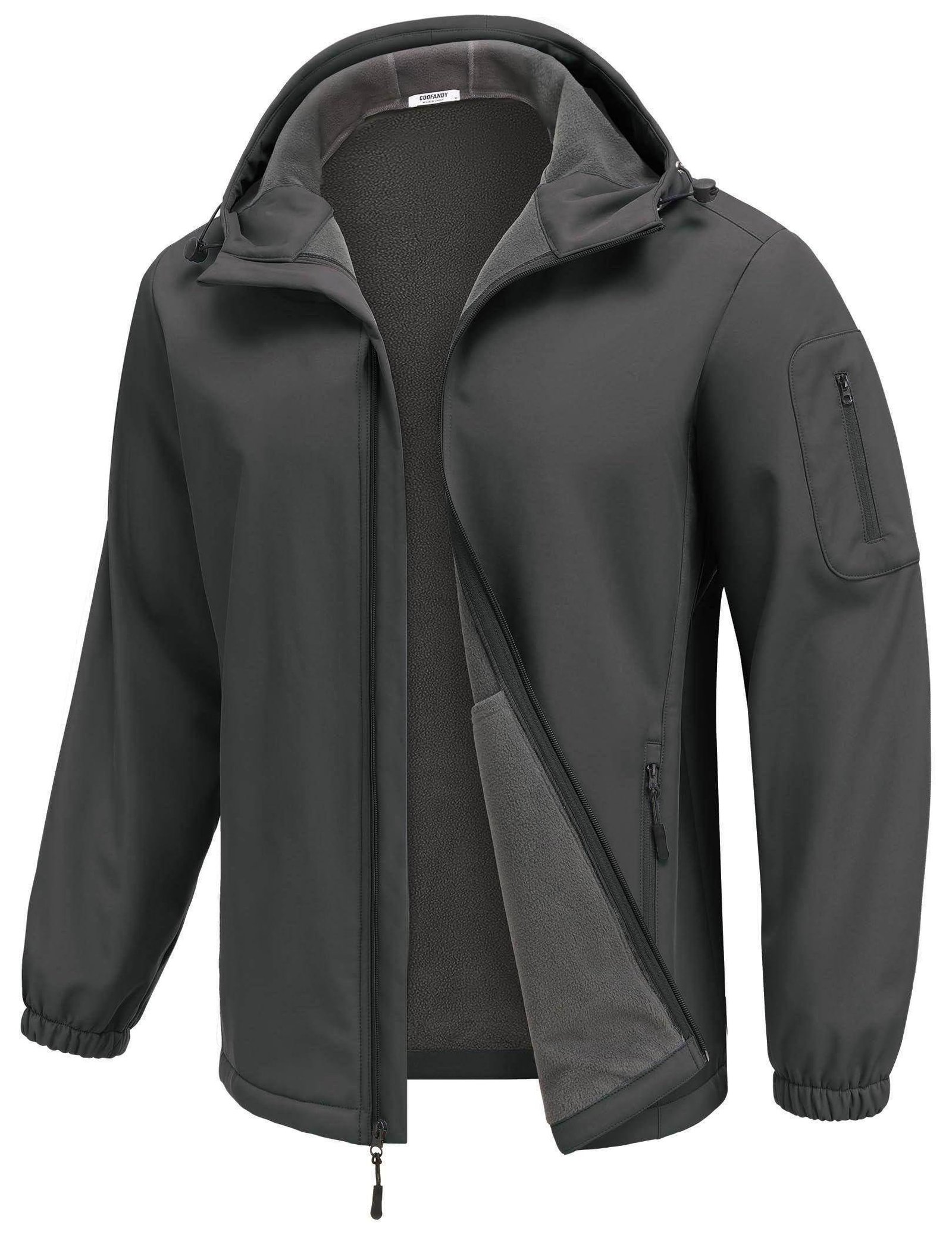 Men’s Waterproof Fleece Hiking Jacket